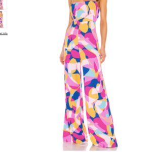 Flynn Skye Jennifer Jumpsuit in Abstract Floral